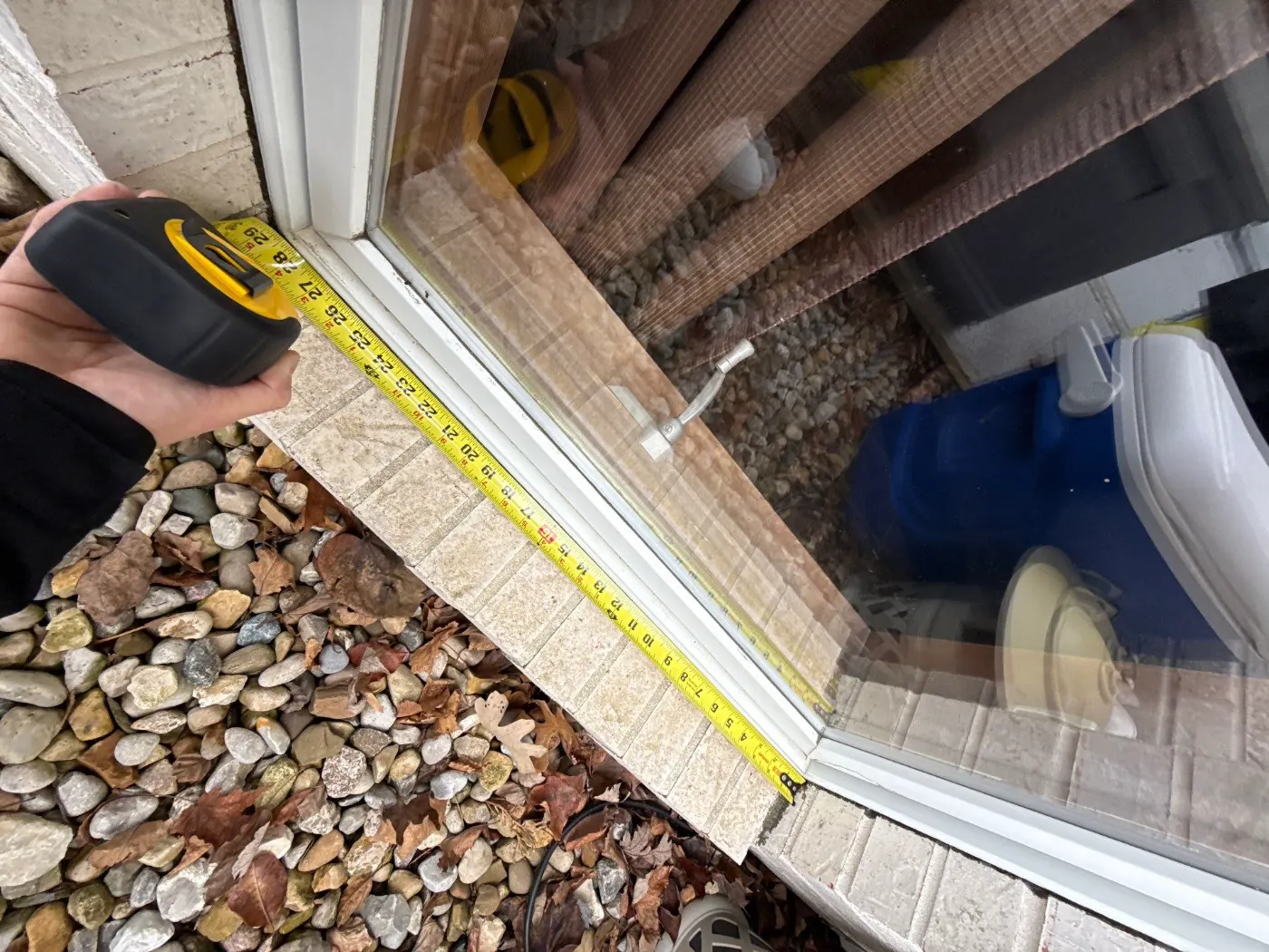 Window replacement documented in Morgan Woods